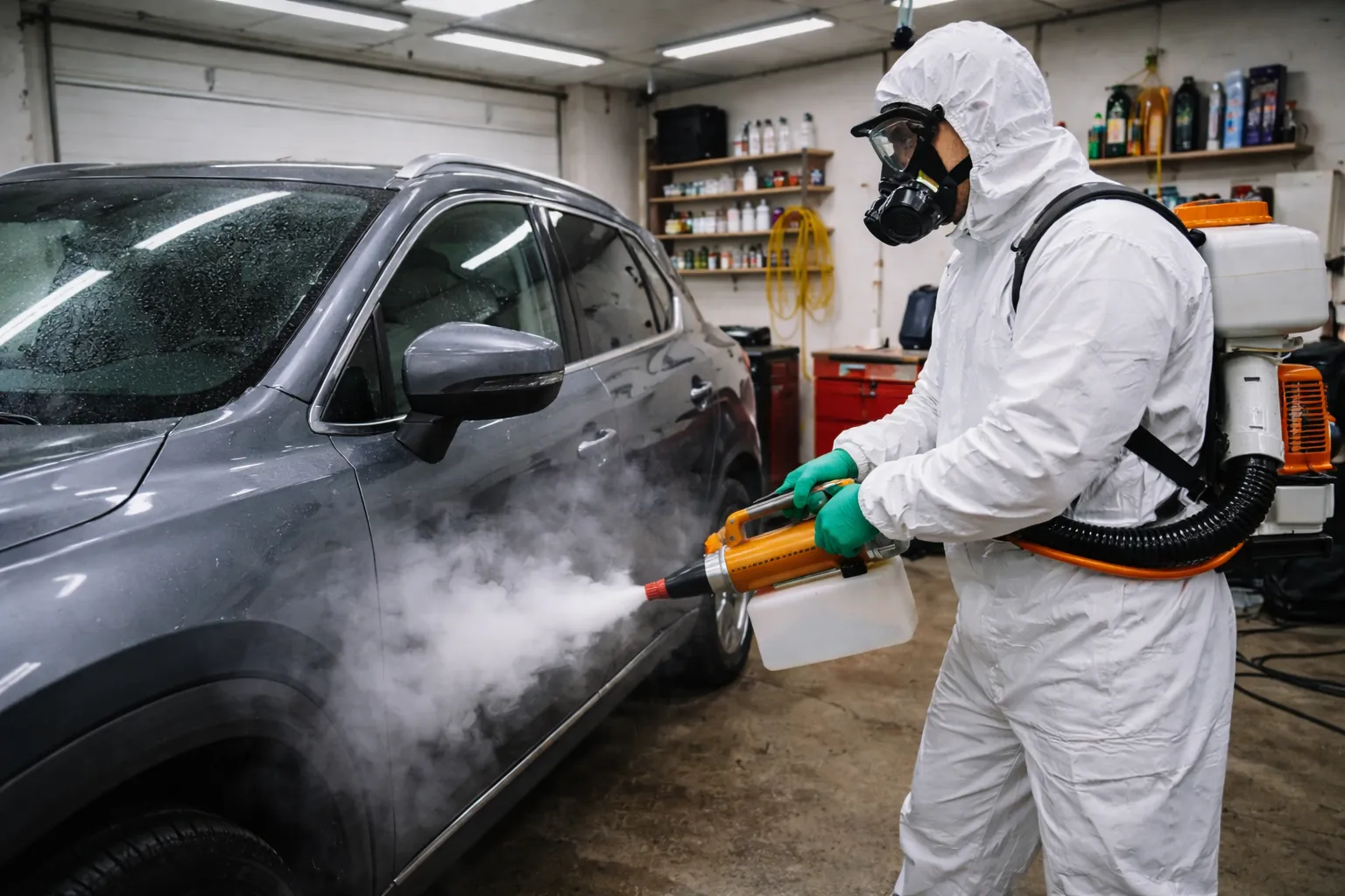 Санобработка кузова авто в день обращения