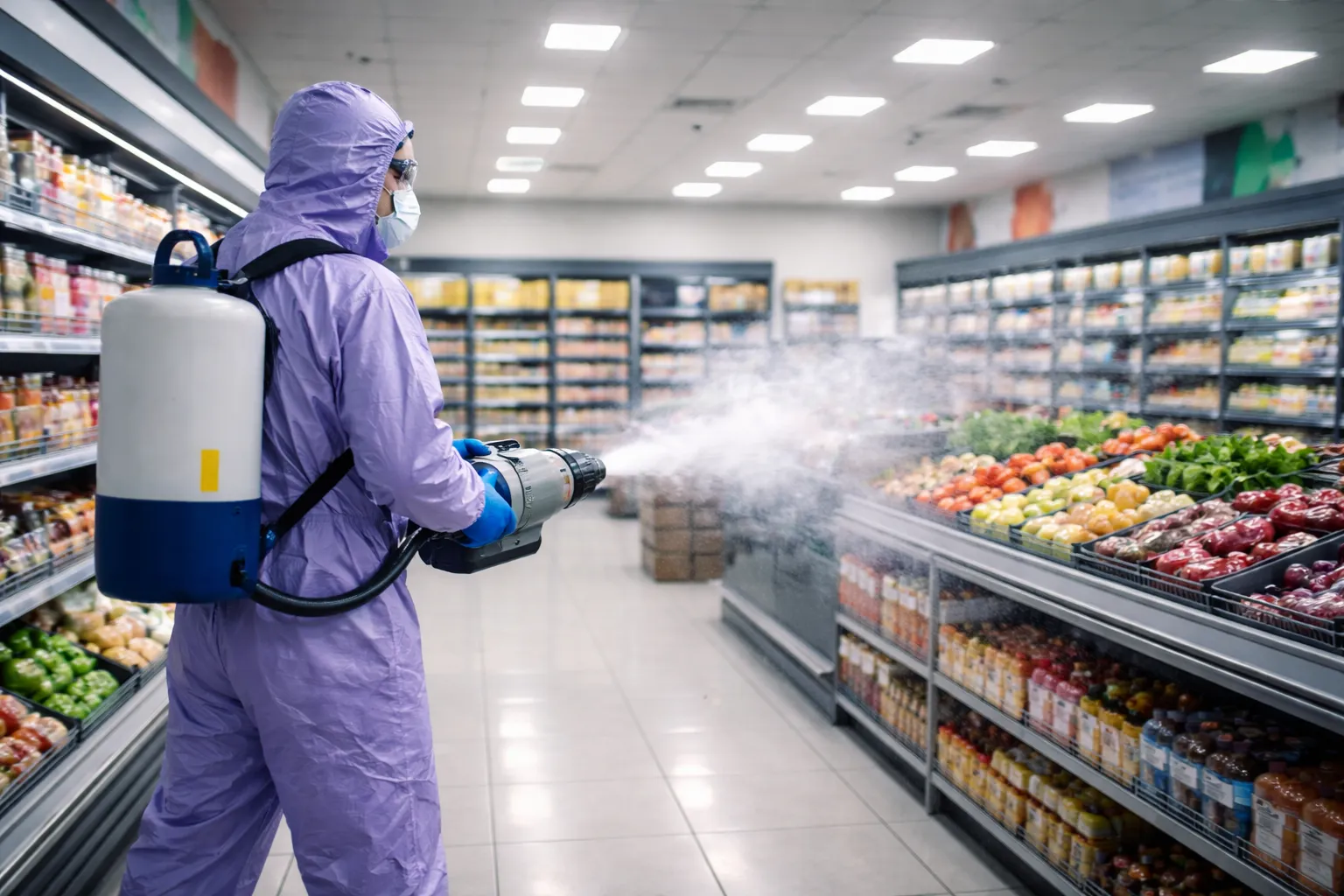 дезинфекция магазин эффективно