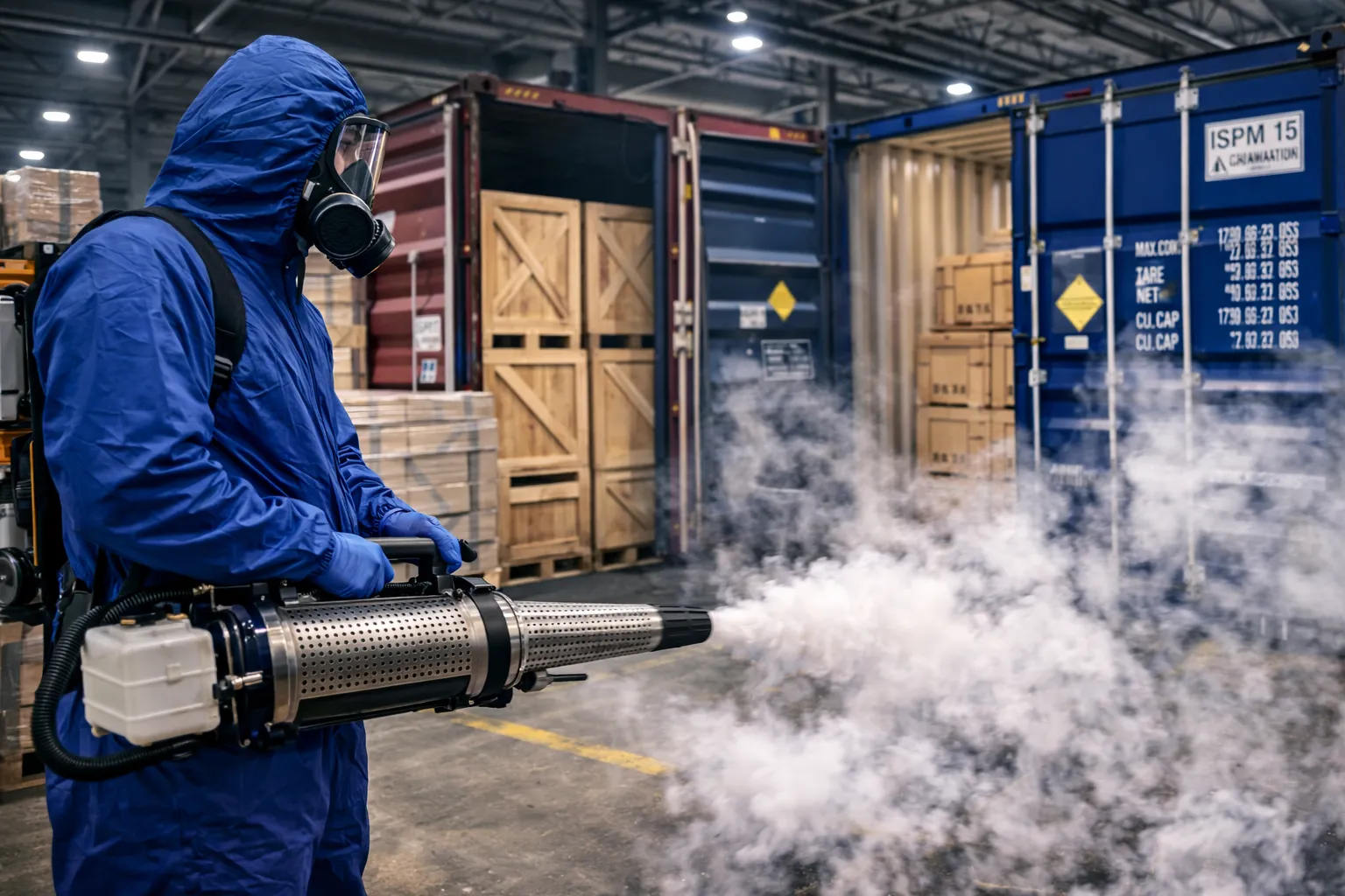 фумигация грузов без записи