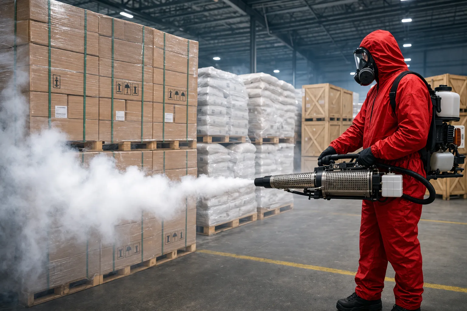 фумигация грузов быстро